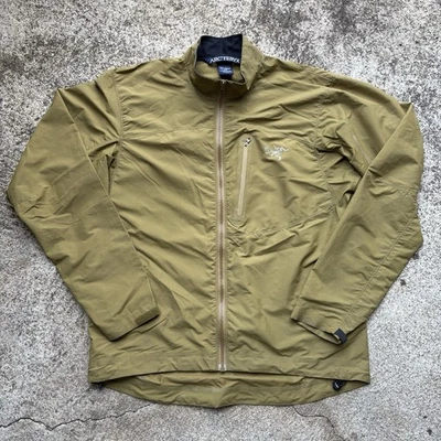 Винтажный пуловер 00s Arc'teryx Gamma LT - золотой мужской S - Изображение 1 из 4