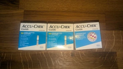 Accu Chek Guide Teststreifen 150 Stück, 3x50 - Bild 1 von 2