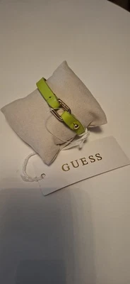 Guess Echtleder Damen Armband, neu,lindengrün - Bild 1 von 2