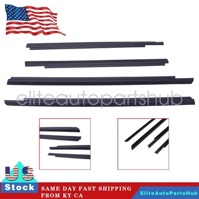 Cinturón de tira climática delantero trasero para Chevy Spark 2013 2014 2015 95228889 4 piezas NUEVO Foto 1 de 4