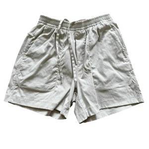 Lululemon Bowline Shorts 5" Inseam Woven Stretch Cream Mens Size Small - Picture 1 of 12