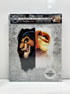 THE LION KING (1994) 4K Ultra HD/Blu-ray Best Buy SteelBook Signature Collection - Picture 1 of 2