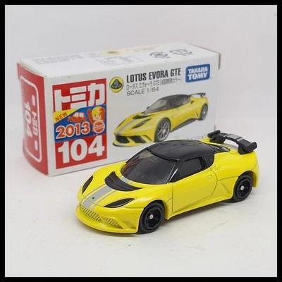 TOMICA 104 LOTUS EVORA GTE 1/64 TOMY NUEVO 2013 amarillo (B) Foto 1 de 4
