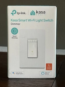 NEW AND SEALED!   TP-LINK Kasa Smart Wi-Fi Light Switch With Dimmer HS220 - Picture 1 of 4