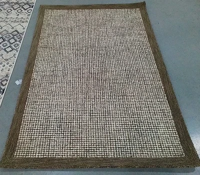 Alfombra de manchas traseras marrón/marfil 4'-0" x 6'-0", precio reducido 1172780830 ABT220D-4 Foto 1 de 4