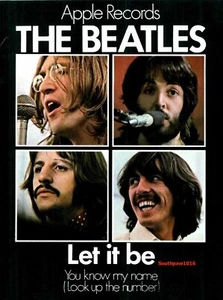 1970 The Beatles "Let It Be" Album  Release Industry Promo Ad - Picture 1 of 1
