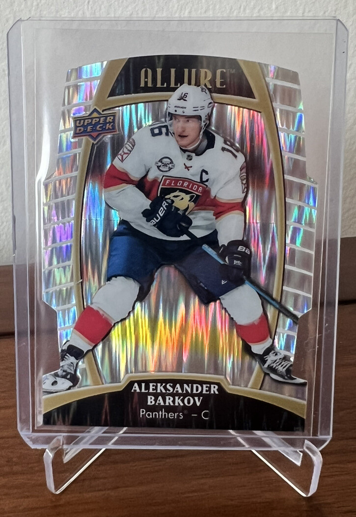 2019-20 Upper Deck Allure Steel Parallel Aleksander Barkov #/50 Florida Panthers