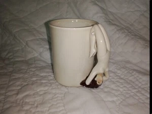Vintage Unique Enesco E-1025 1978 Woman Acrobat Coffee Mug Cup Rare Find - Picture 1 of 13