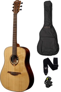 GUITARE FOLK DREADNOUGHT LAG TRAMONTANE T118D + ACCESSOIRES - Bild 1 von 6
