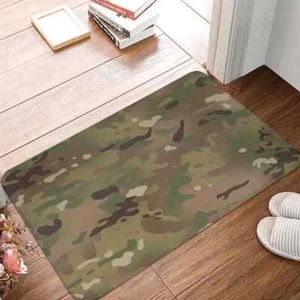 Military Camo Camouflage Army Front Floor Door Entrance Mat Outdoor Bathroom - Picture 1 of 41