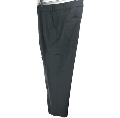 New Magellan Outdoors Classic Fit Dark Gray 42x32 Moisture Wicking Cargo Pants - Image 1 of 4