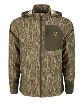Drake Ol Tom OT7530 Men's RAIN BRAKE Lightweight Bottomland Turkey Hooded Jacket - Image 1 of 4