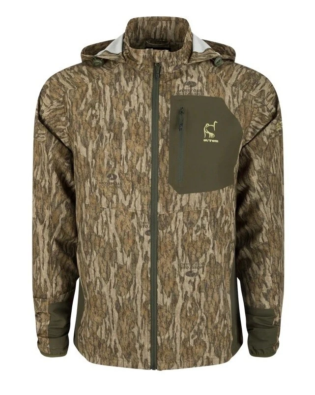 Drake Ol Tom OT7530 Men's RAIN BRAKE Lightweight Bottomland Turkey Hooded Jacket - Image 1 of 4
