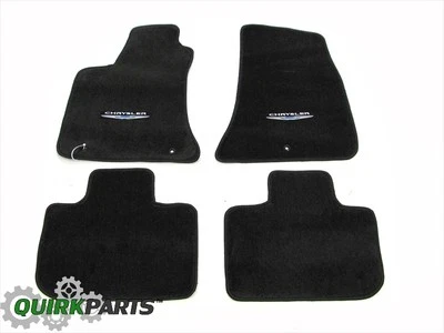 2011-2014 Chrysler 300 RWD Floor Mats Set of 4 Front & Rear MOPAR GENUINE OE NEW - Image 1 of 4