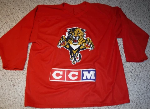 VINTAGE CCM FLORIDA PANTHERS VINTAGE PRACTICE JERSEY CCM UNIQUE PANTHER JERSEY Cover