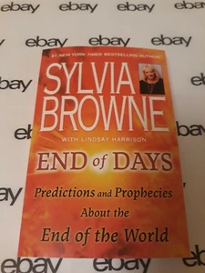 End Of Days Predictions & Prophecies  Medium Sylvia Browne papbk space tarot - Picture 1 of 4