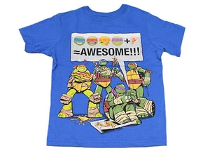 Teenage Mutant Ninja Turtles Awesome! Boy's Youth T-Shirt  NWT - Picture 1 of 1