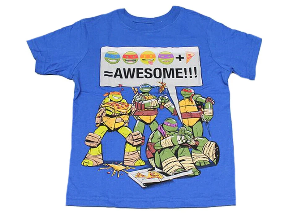 Teenage Mutant Ninja Turtles Awesome! Boy's Youth T-Shirt  NWT - Image 1 of 1