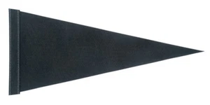 NEW 1/4"-5/16" Sleeve Black Pennant Replacement Flag ATV Bicycle Rhino UTV - Bild 1 von 3