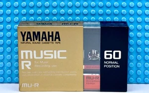 YAMAHA MU-R MUSIC R 60 1984 TYPE I BLANK CASSETTE TAPE (1) (SEALED) - Picture 1 of 3