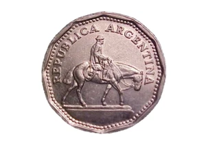 1966 Argentina 10 Pesos KM# 62 - Very Nice High Grade Collector Coin!-c3050xux - Picture 1 of 2