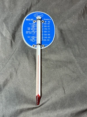 Cooper 肉类温度计 烹饪 烘烤 MCM 复古 状况良好 — 第 1/4 张图片