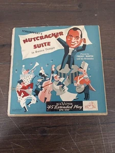 Vintage Nutcracker Suite in Dance Tempo Tchaikovsky's 45 Record Freddy Martin - Picture 1 of 12