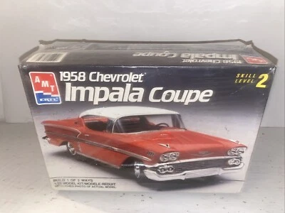 AMT /ERTL 1958 Chevrolet Impala Coupe Car Model Kit - Image 1 of 4
