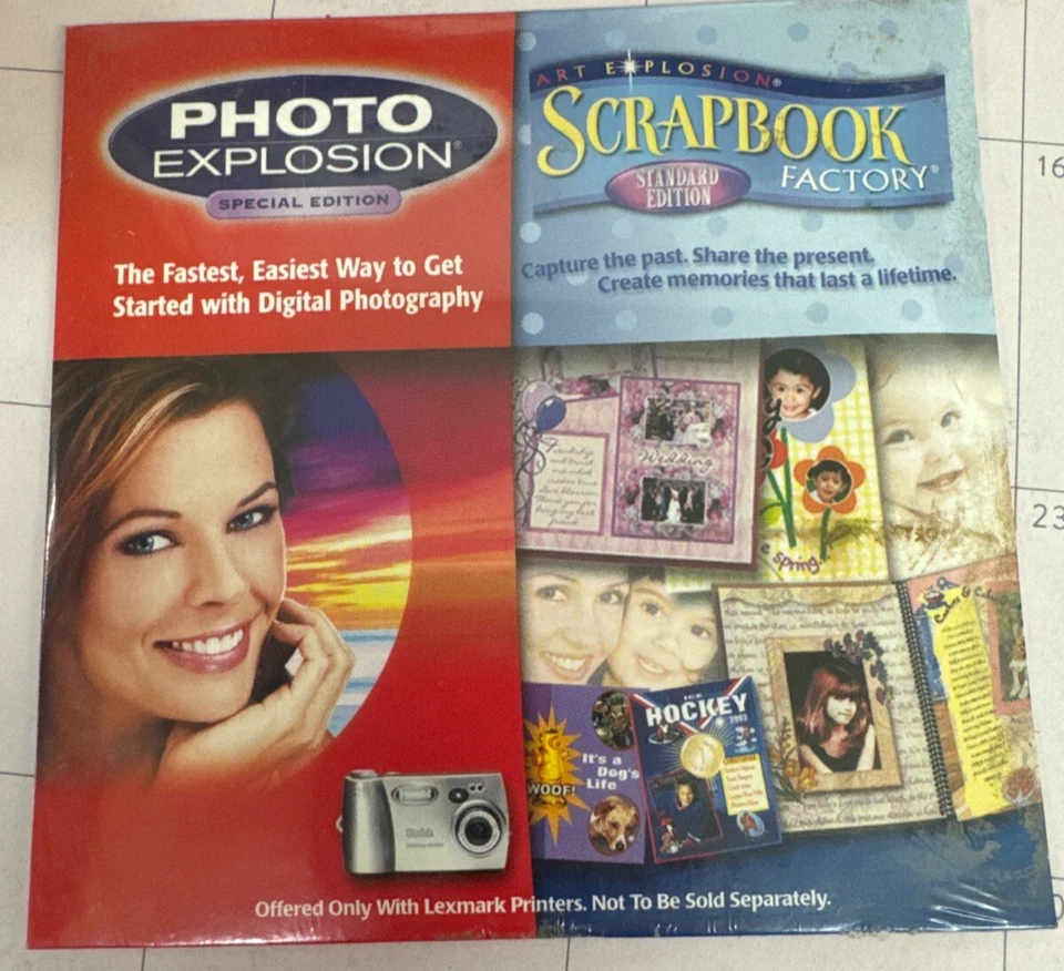 Nova Development Art Explosion Scrapbook Factory Deluxe 4.0