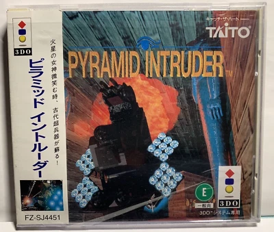 3DO Taito Real Pyramid Intruder Panasonic Japan Video Game w/Obi/manual EX Rare! - Image 1 of 4