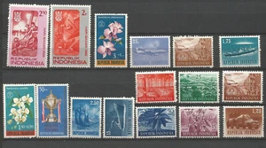 Indonésie 16 timbres non oblitérés MH /T8800 - Picture 1 of 1
