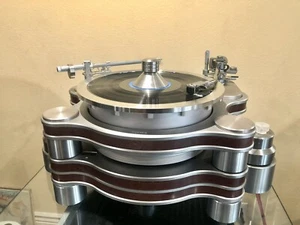 Wayne's Audio Giradischi Record Stabilizzatore Morsetto Peso Centrale LP Stabilizzatore VPI - Foto 1 di 12