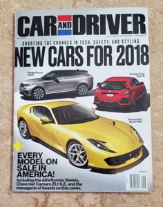 Car and Driver Magazine Sep 2017 Issue New Cars for 2018 - Bild 1 von 1