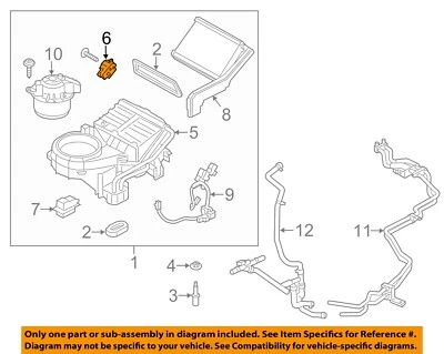 FORD OEM 17-19 Transit-150 Air Conditioner Heater-Adjust Motor AV6Z19E616C - Image 1 of 2