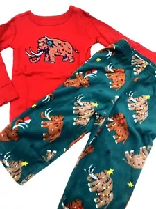 Baby Pajama Sleepwear Size 12m Boys Matching Set 2pc Sleepwear Children Kids - Picture 1 of 6