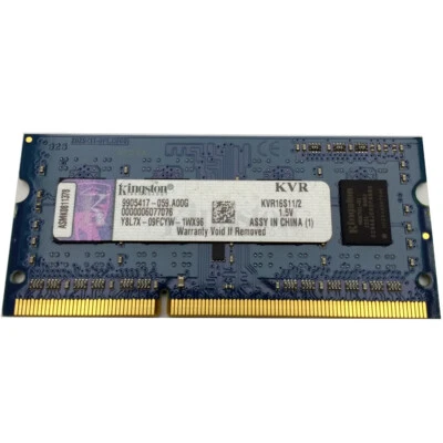 Kingston KVR16S11/2 2GB DDR3 1600Mhz PC3-12800 Non ECC RAM Memory SODIMM - Image 1 of 2