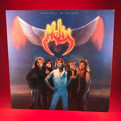 HELIX Long Way To Heaven 1985 UK vinyl LP Deep Cuts the Knife Kids Are All Shak - Image 1 of 3