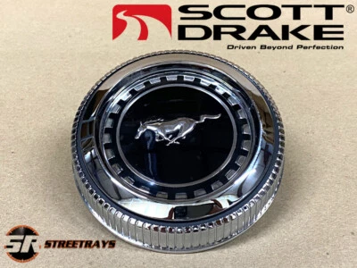 SCOTT DRAKE Fuel Tank Cap Vented w/o Cable 71-73 Ford Mustang D1ZZ-9030-A  (NEW) - Image 1 of 3