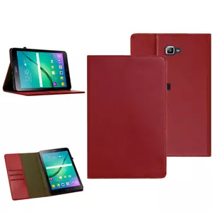 Leder Schutzhülle für Samsung Galaxy Tab S2 (T810-819) Tablet Tasche Cover Case - Picture 1 of 12