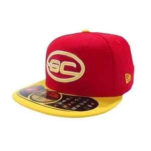 AFL Gold Coast Suns New Era 9fifty A-Frame ADJ CAP Small - Med BNWT Red & Yell - Imagen 1 de 1