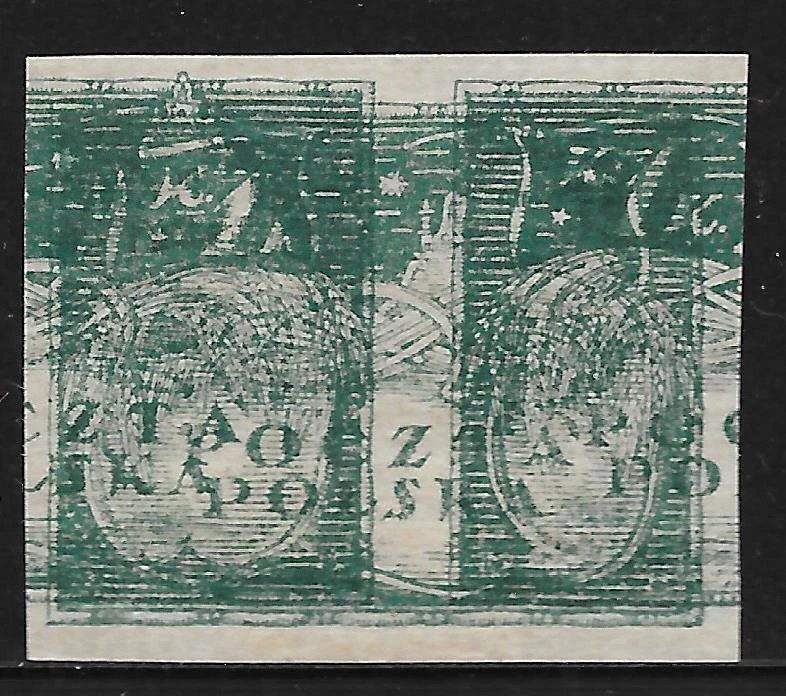 Sellos de Polonia 1919 1K Impermeabilizados PRUEBA DOBLE IMPRESIÓN MLH EN MUY BUEN ESTADO Foto 1 de 1