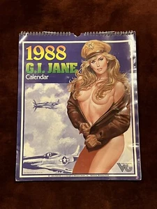 Calendar GI Jane 1988 All Months - Picture 1 of 2