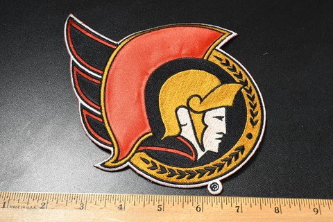 Large Ottawa senators NHL Hockey Jacket Patch Cover