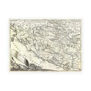Stampa su Tela su Carta Poster o Quadro Sproul Dan Golfo Di Venezia - Picture 1 of 2