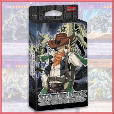JIM CROCODILE FOSSIL STARTER DECK 46 | Dragon Skull Bone Knight Buggy YuGiOh - Image 1 of 2