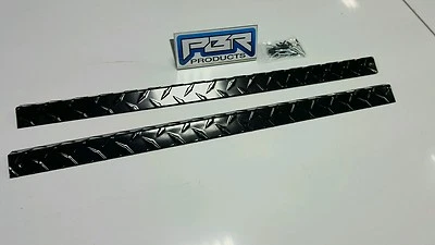 Fits 1976-95 JEEP CJ-7 & WRANGLER YJ DOOR ENTRY GUARDS, PAIR, BLACK DIAMOND  - Image 1 of 4
