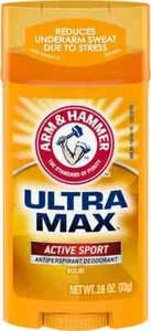 ARM & HAMMER ULTRAMAX Anti-Perspirant Deodorant Active Sport 2.60 oz - Picture 1 of 5