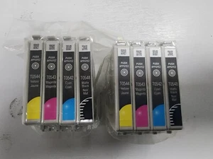 2X Genuine EPSON T0544 T0543 T0542  T0544 T0547 T0548 T0549 Ink Cartridges  - Picture 1 of 7