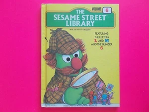 LA BIBLIOTECA CALLE SÉSAMO VOLUMEN 6 - SERIE VINTAGE **COMO NUEVA **ENVÍO GRATUITO - Imagen 1 de 4
