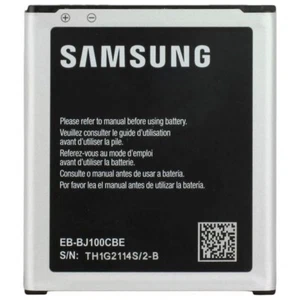 Samsung Batteria originale EB-BJ100CBE EB-BJ100BBE per GALAXY J1 2015 J100F J100 - Imagen 1 de 2